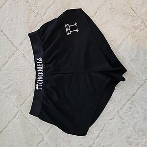 Chicknlegs Men's Black 2" Split Shorts Medium